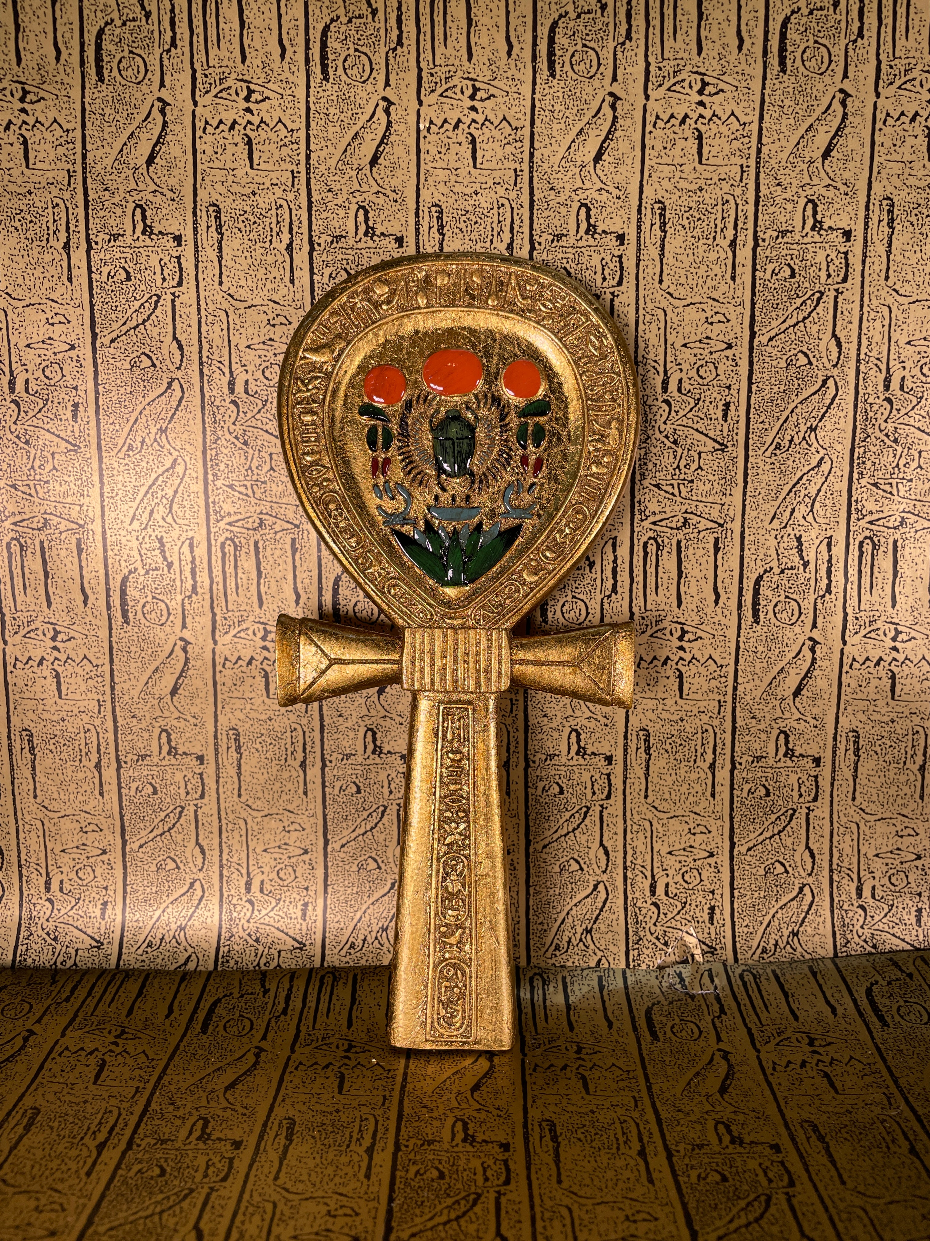 Egyptian Ankh Hand Mirror