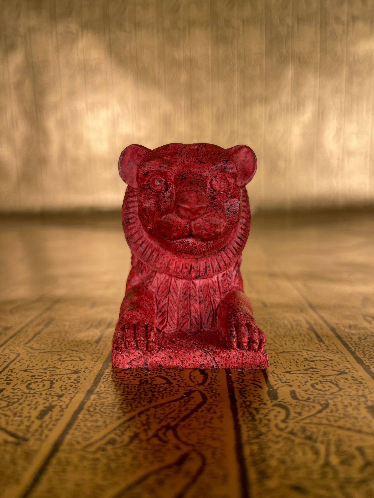 Egyptian Lion Mini Statue