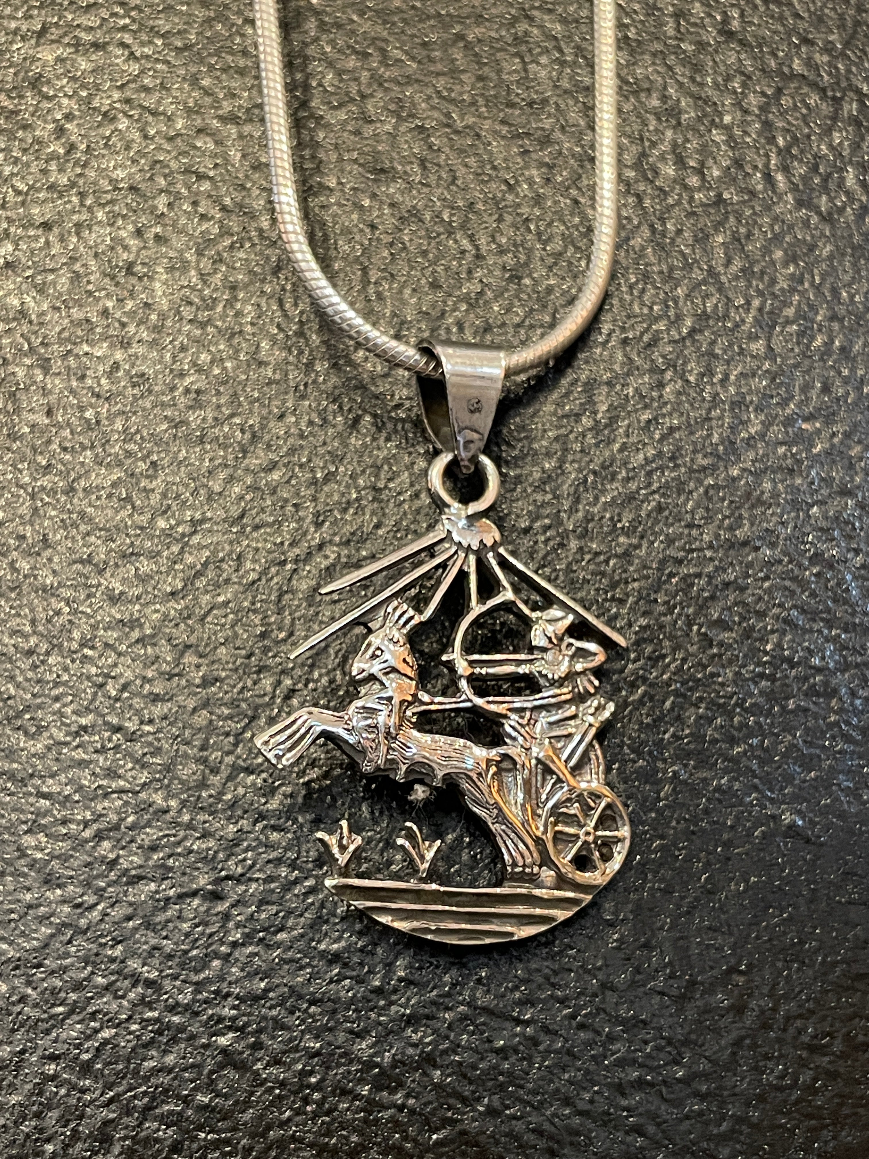 Egyptian Chariot Pendant