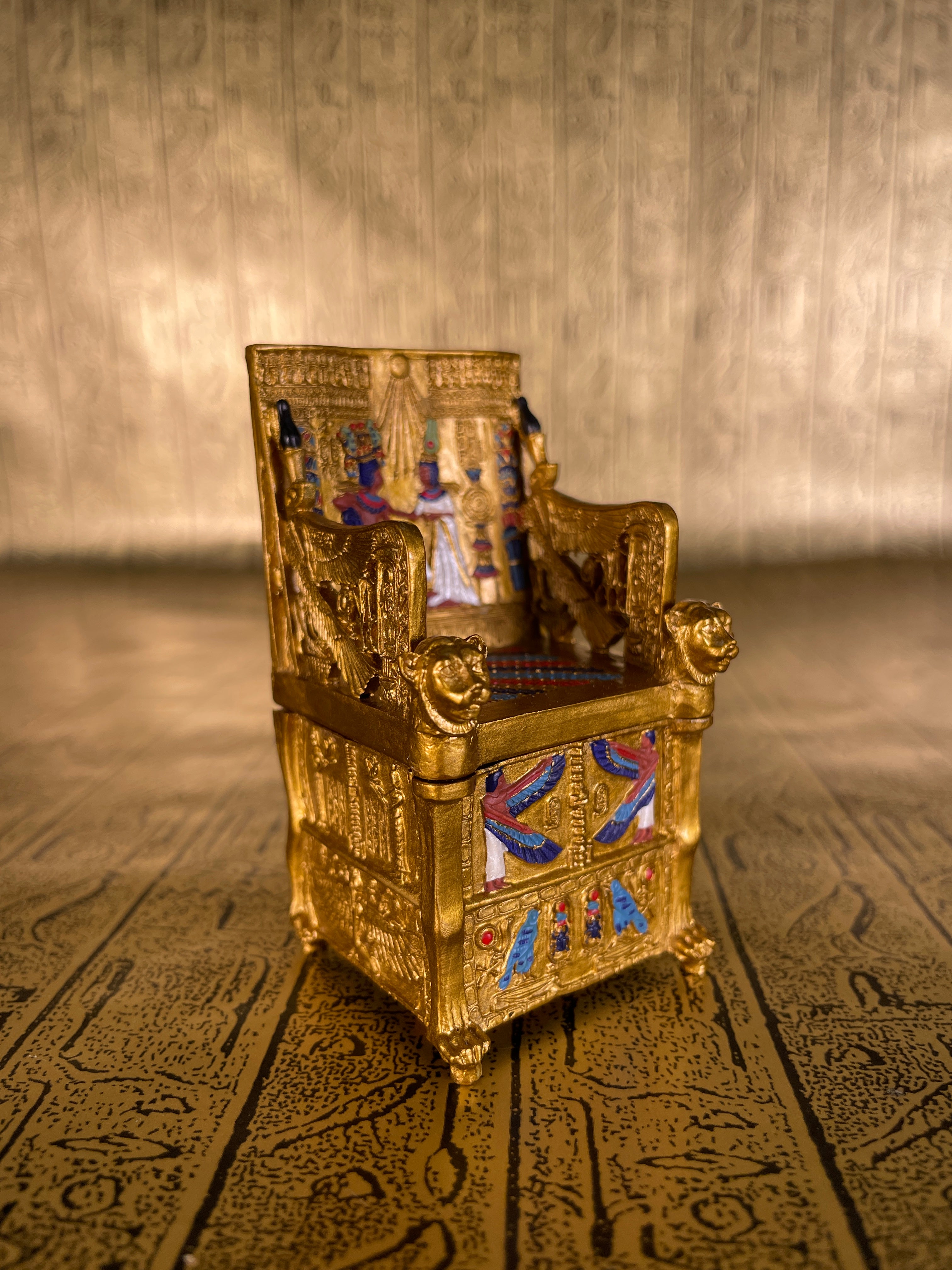 King Tut Throne Box Mini