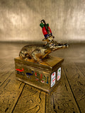 Gold Sobek Box - Solid Pewter