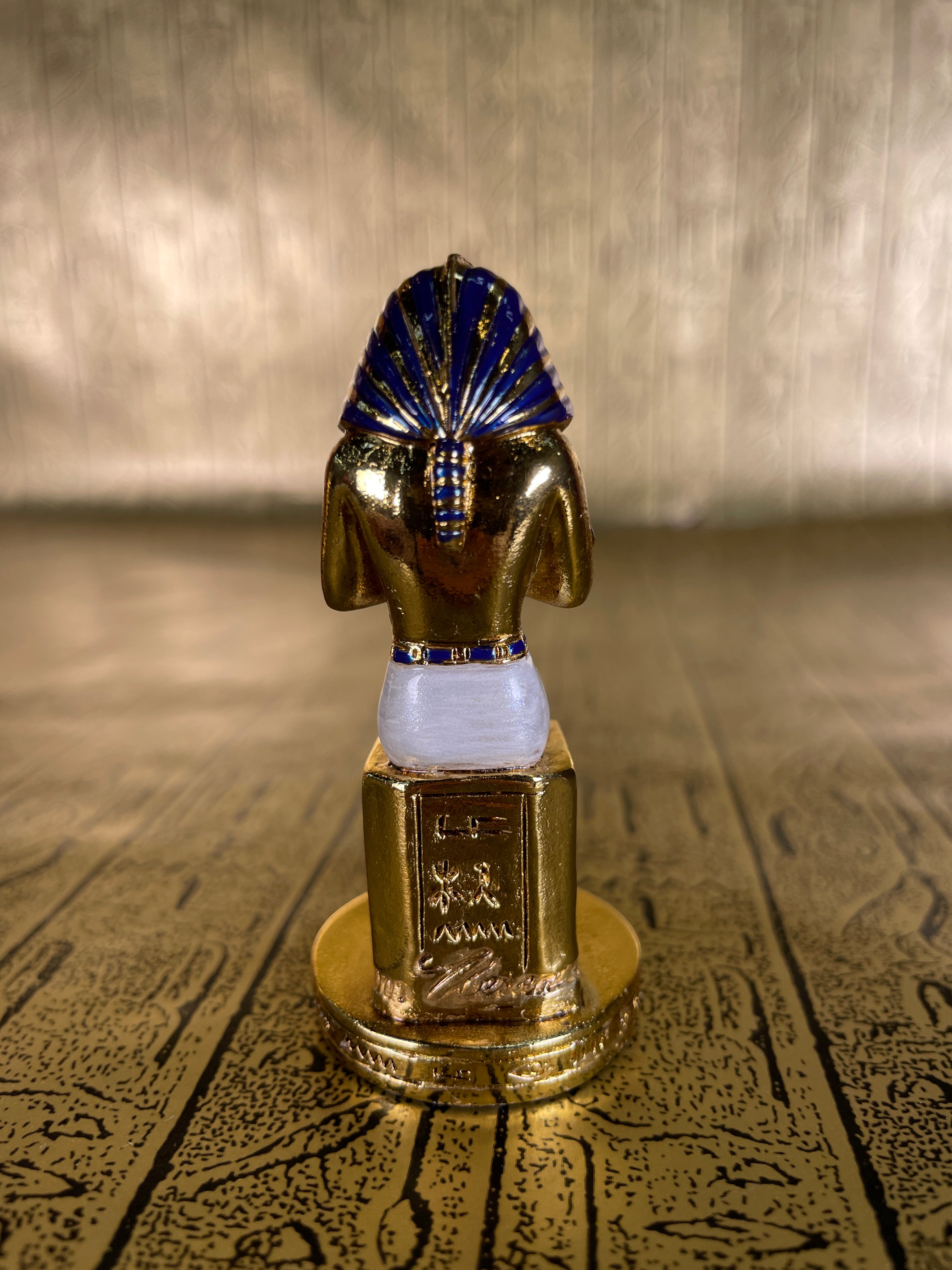 Pharaoh Mini Statue - Pewter