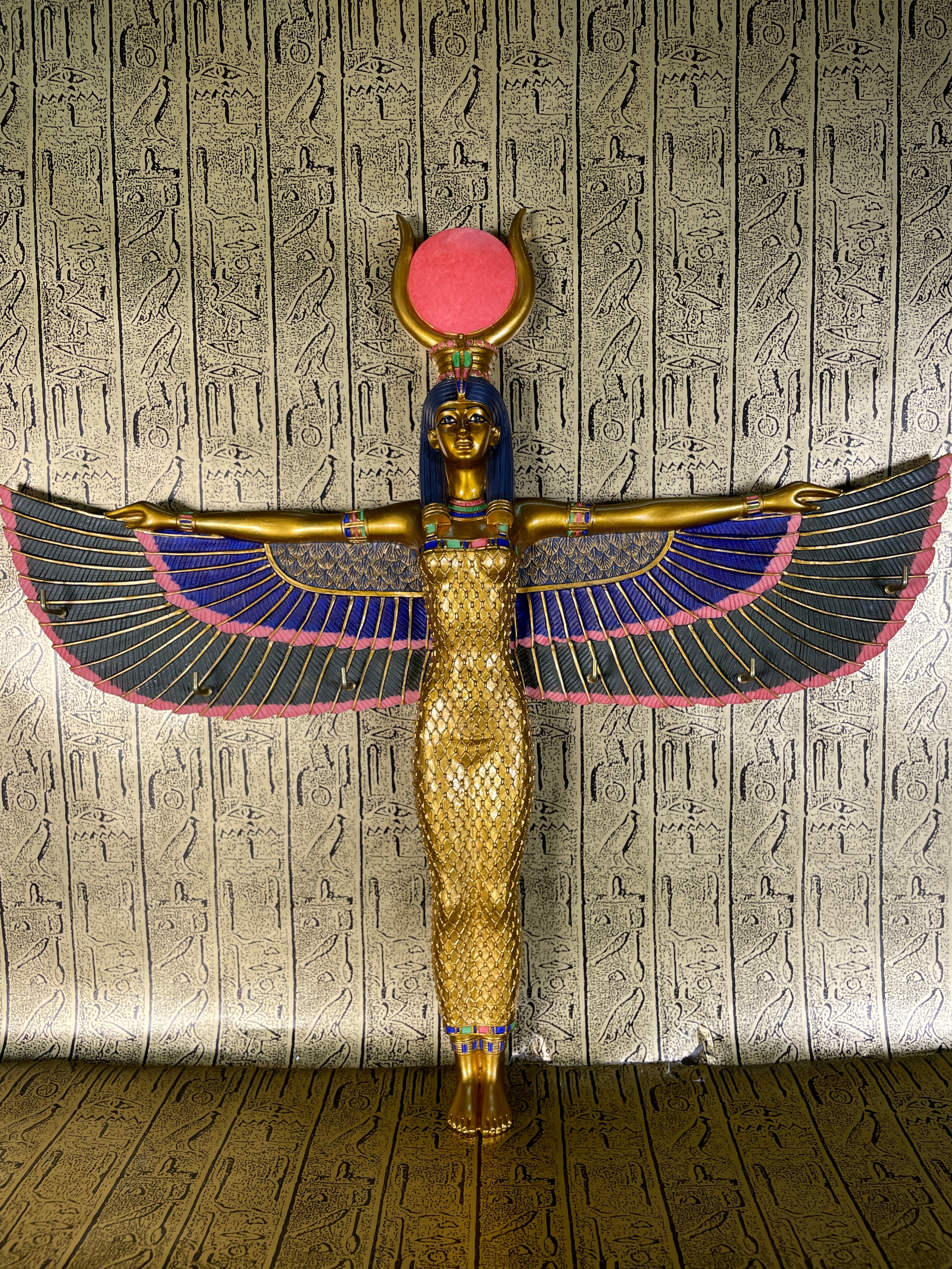 Egyptian Goddess Isis Wall Hanging