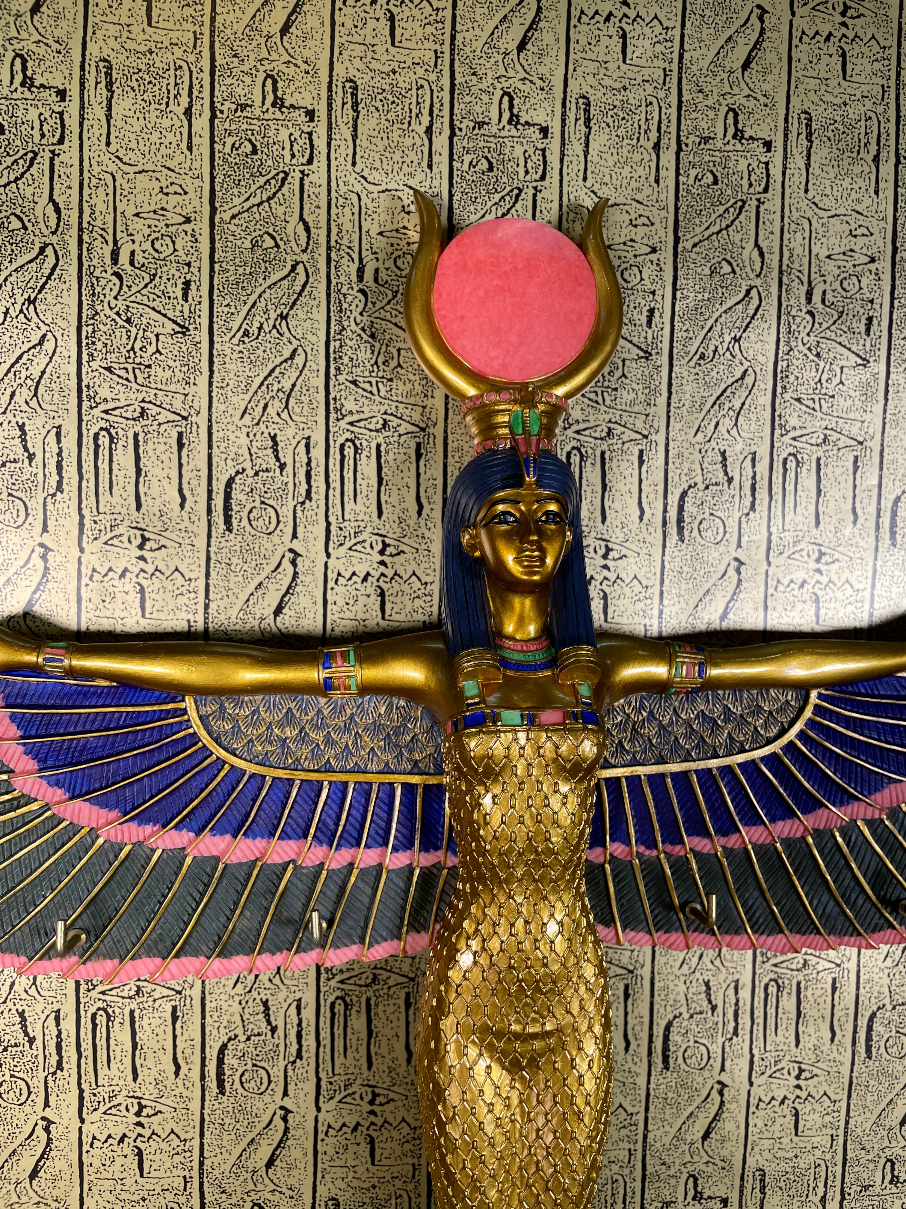 Egyptian Goddess Isis Wall Hanging