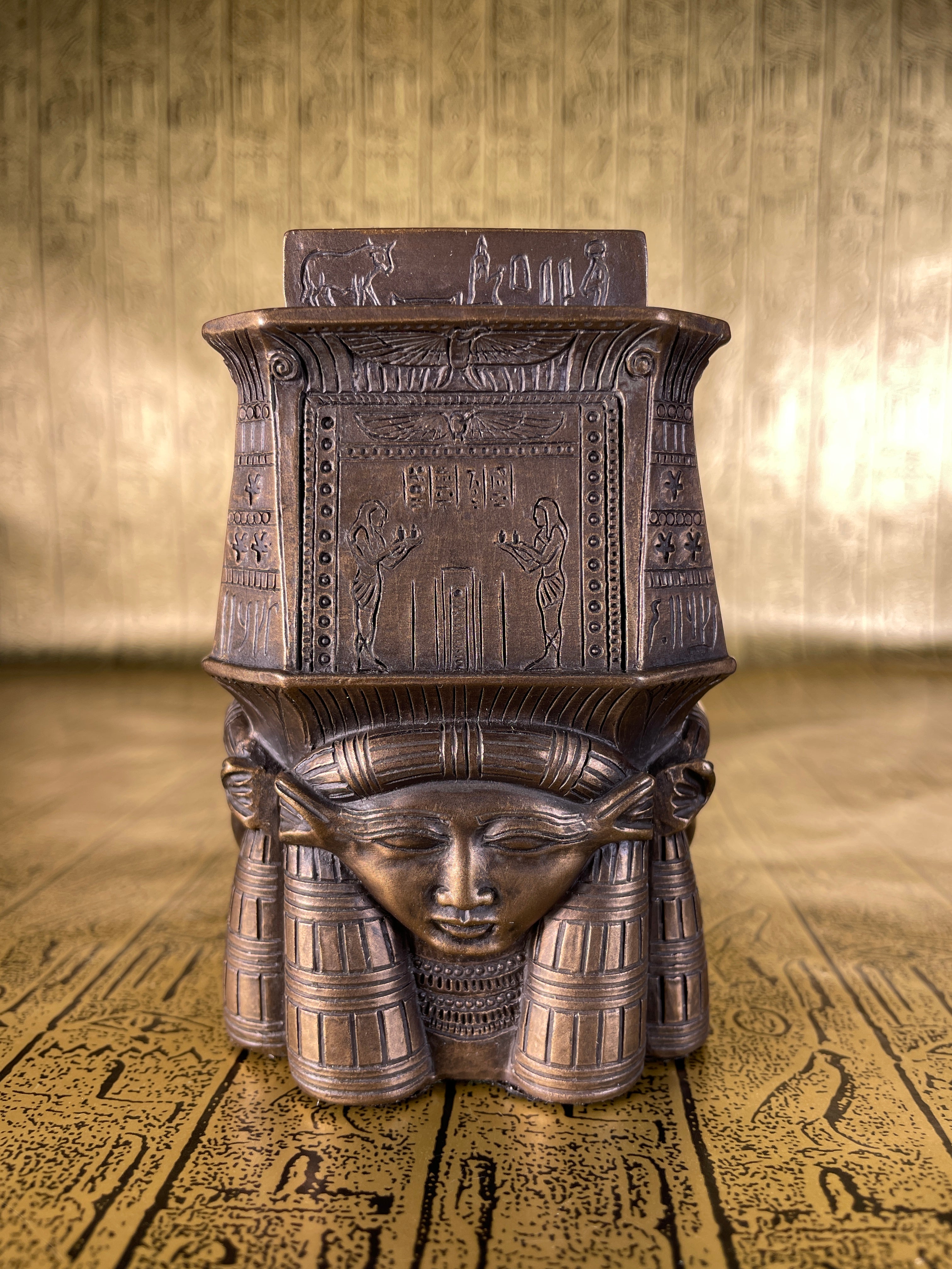 Hathor Column Candleholder