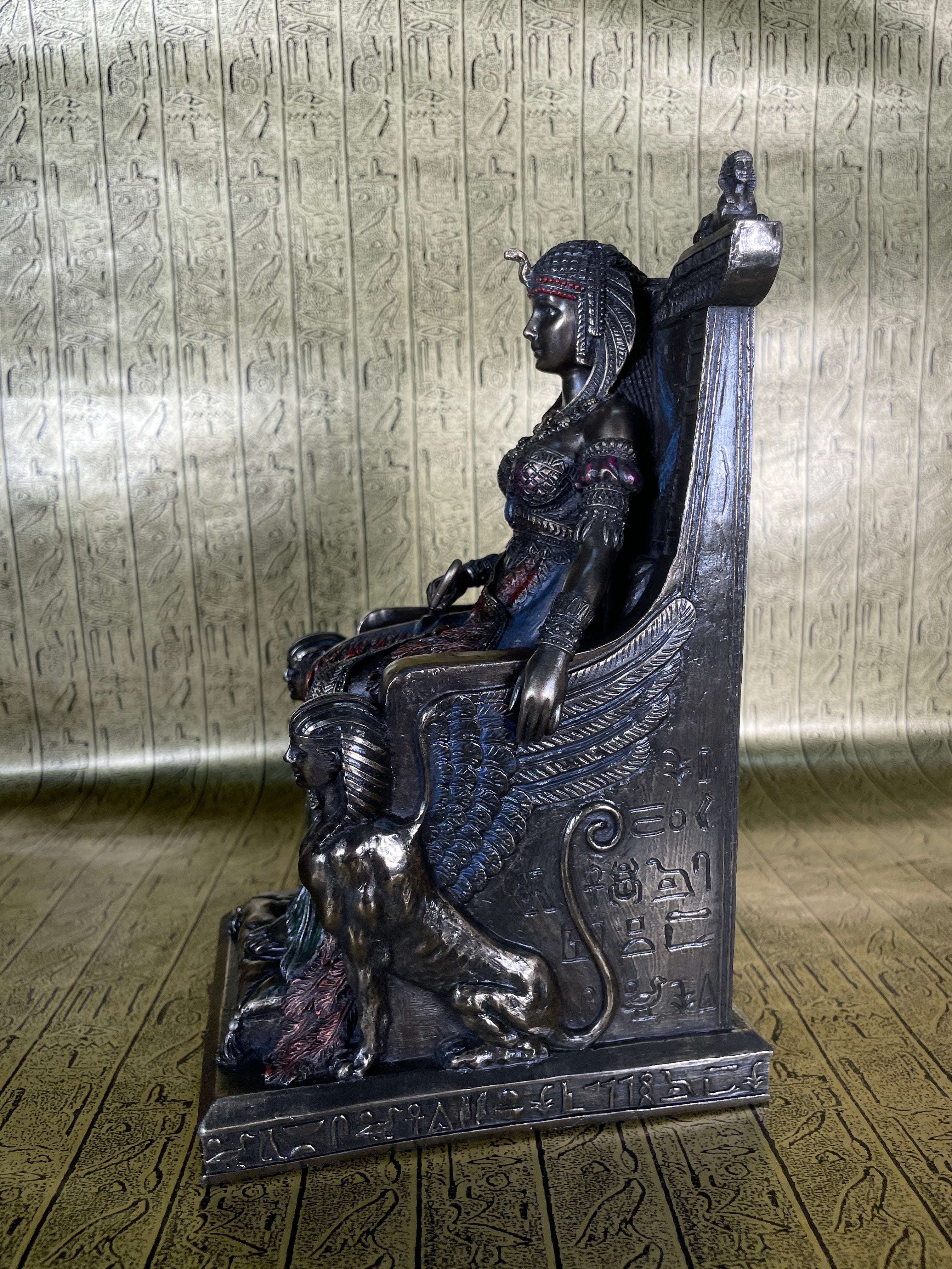 Queen Cleopatra in Throne