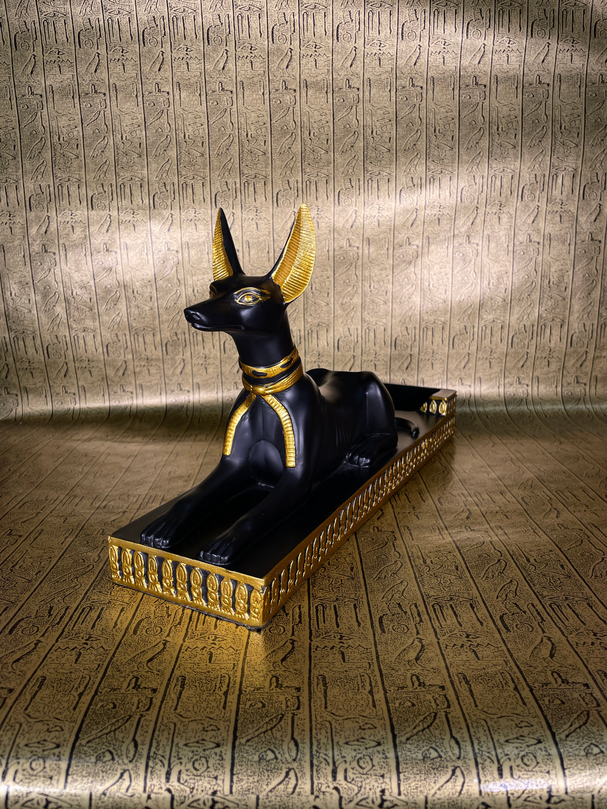 Anubis Wine Bottle Holder