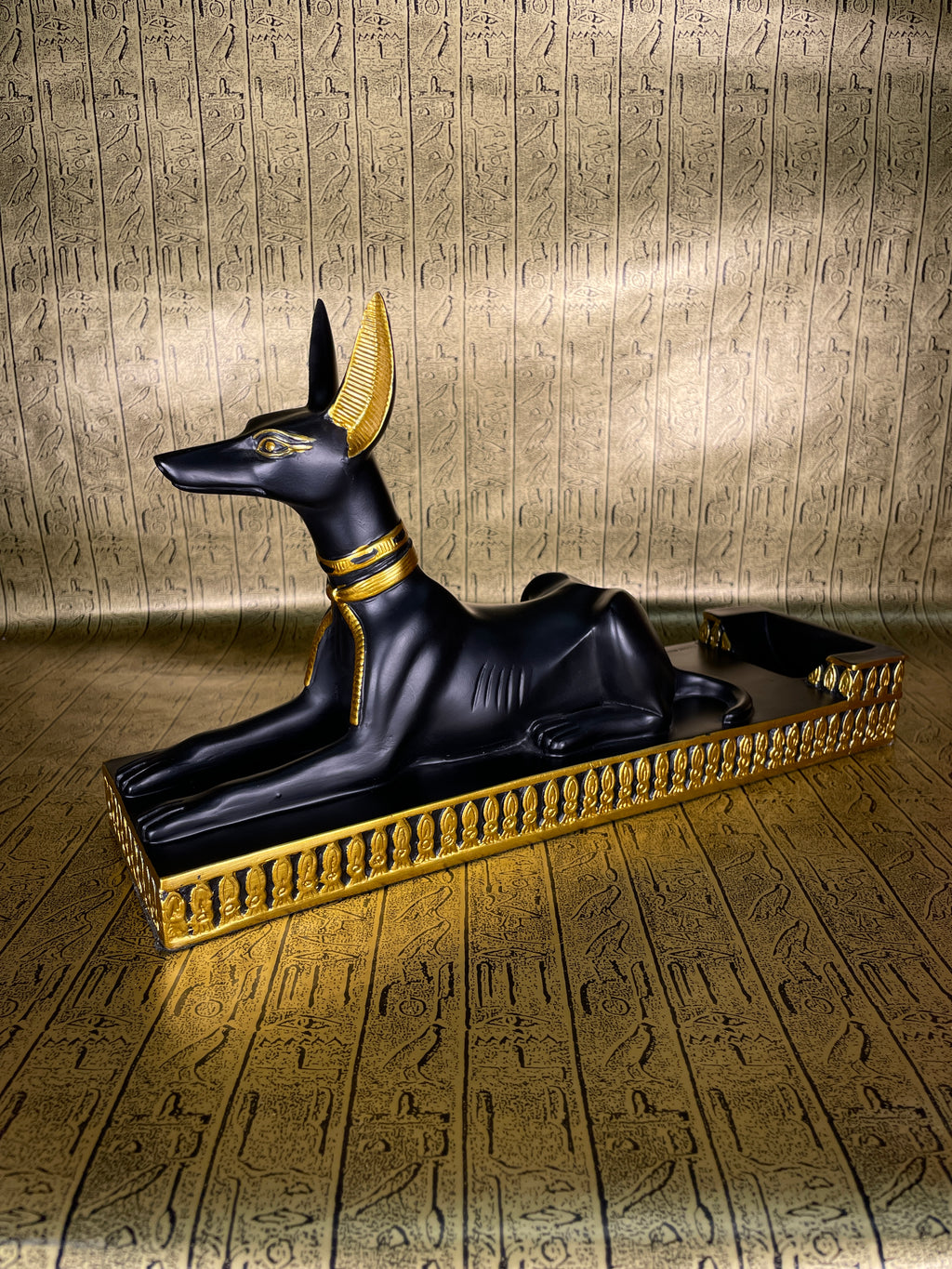 Anubis Wine Bottle Holder