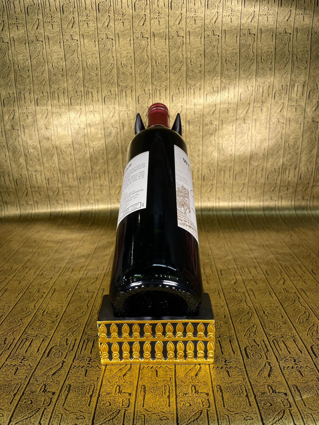 Anubis Wine Bottle Holder