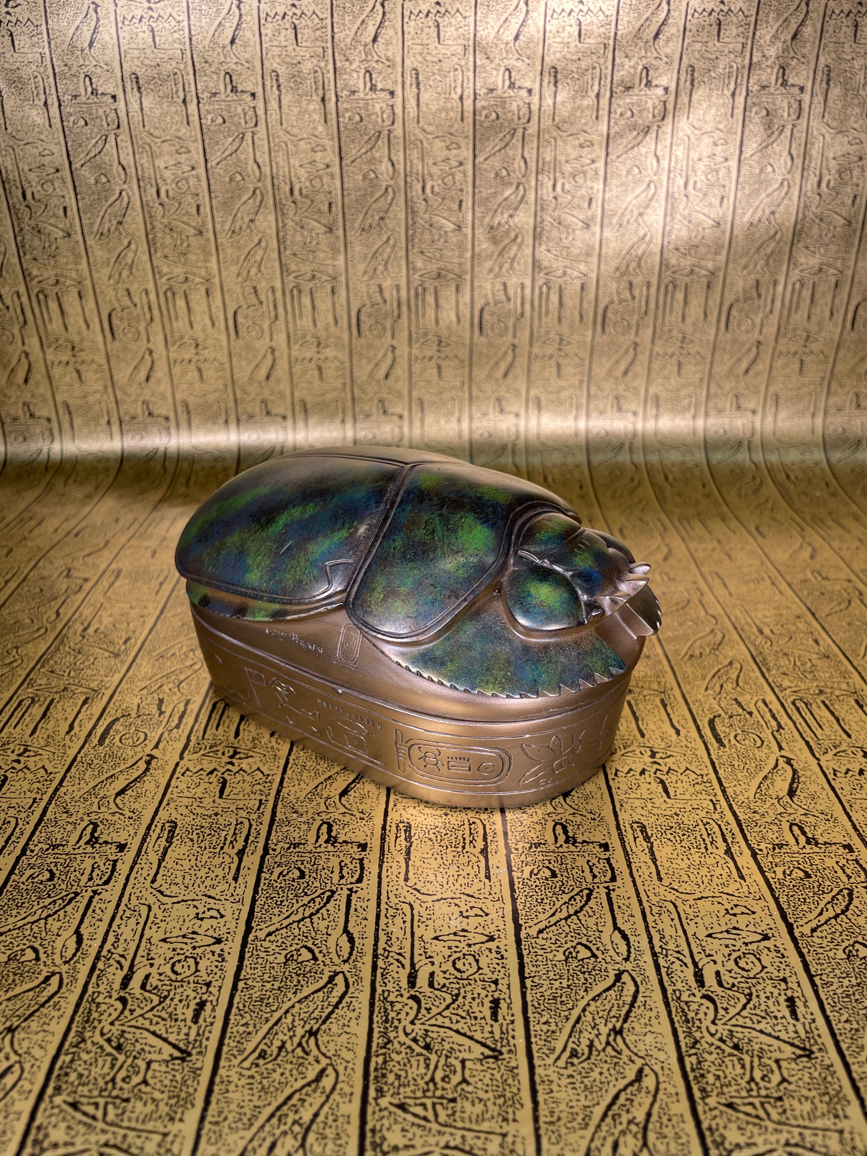 Emerald Scarab Box