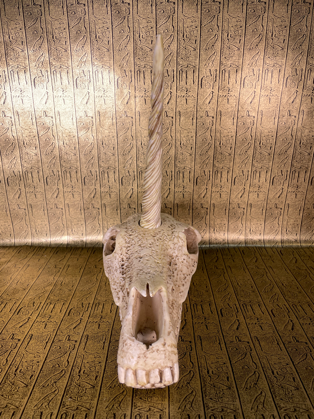 Unicorn Skull