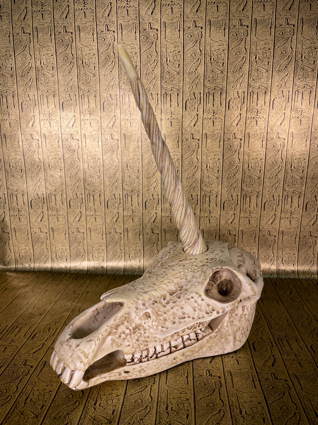 Unicorn Skull