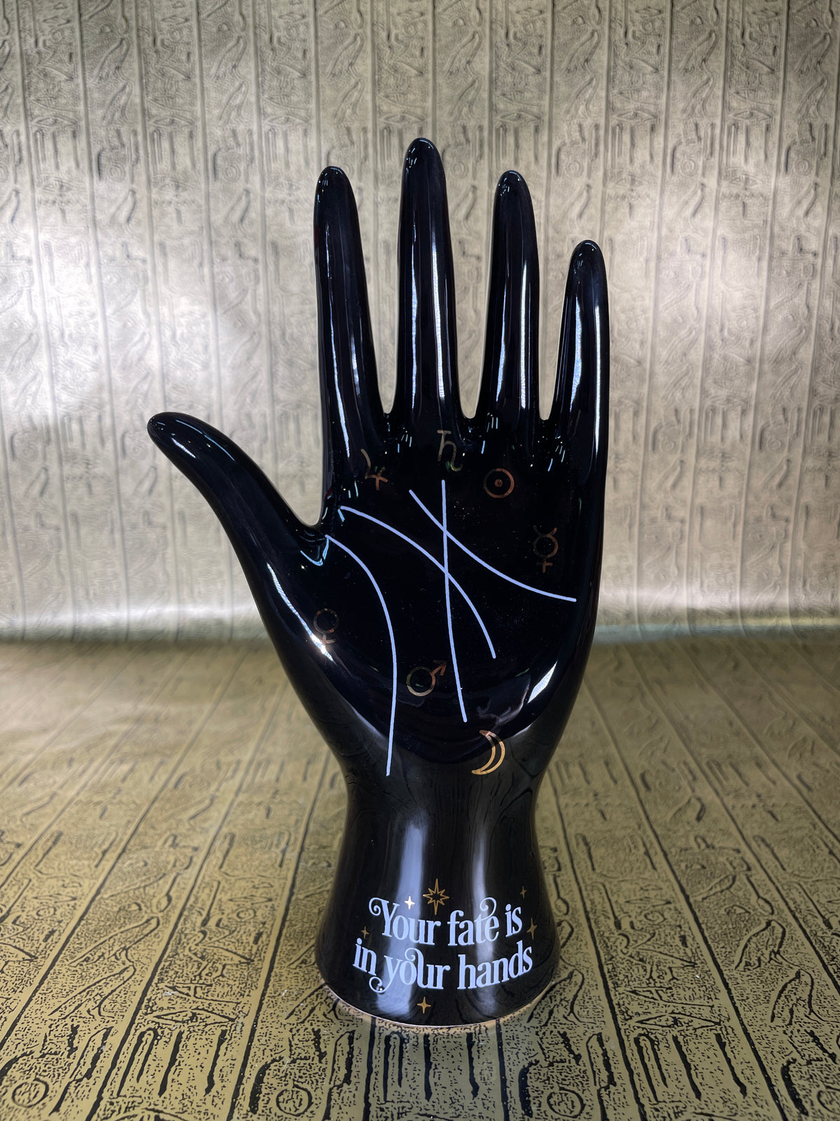 Porcelain Palm Statue