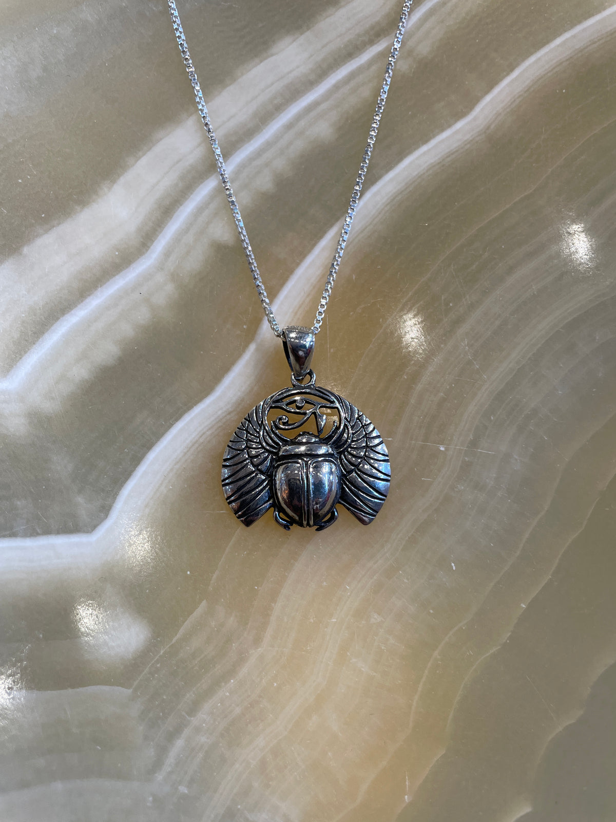 Winged Scarab Pendant