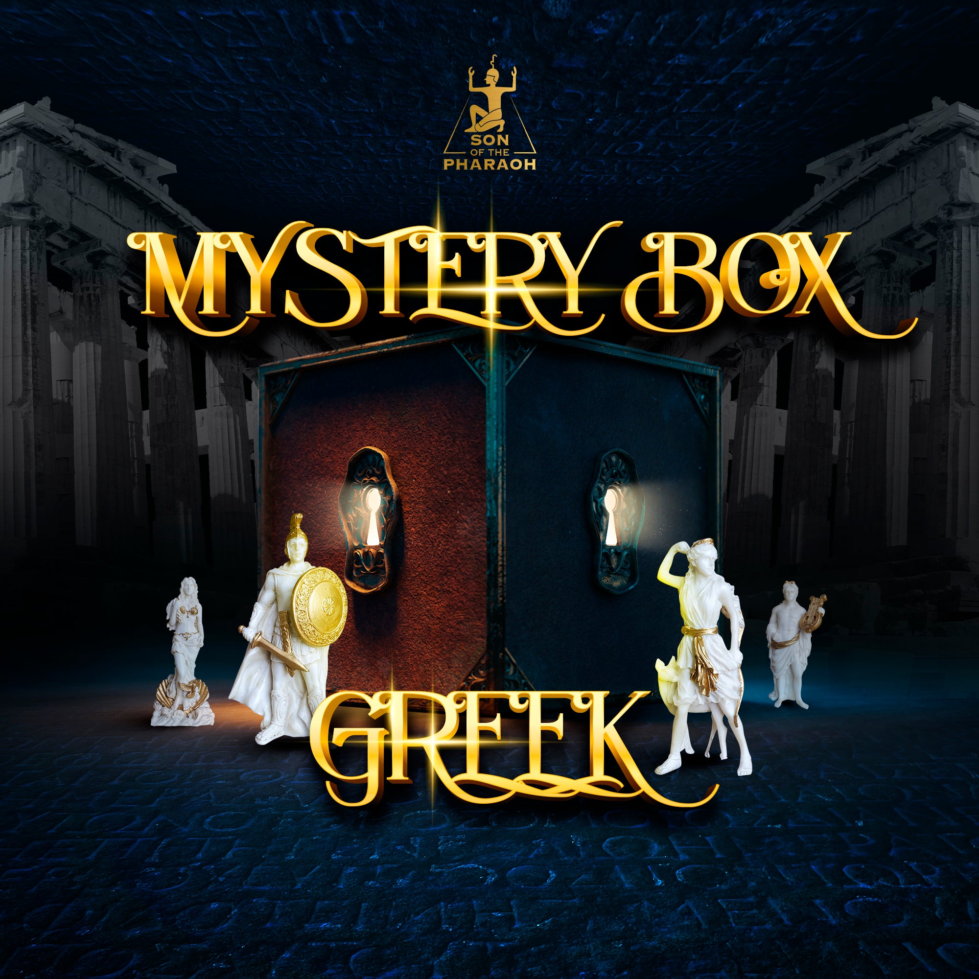 Greek Mini Statue Mystery Box - Mystery Gift Box