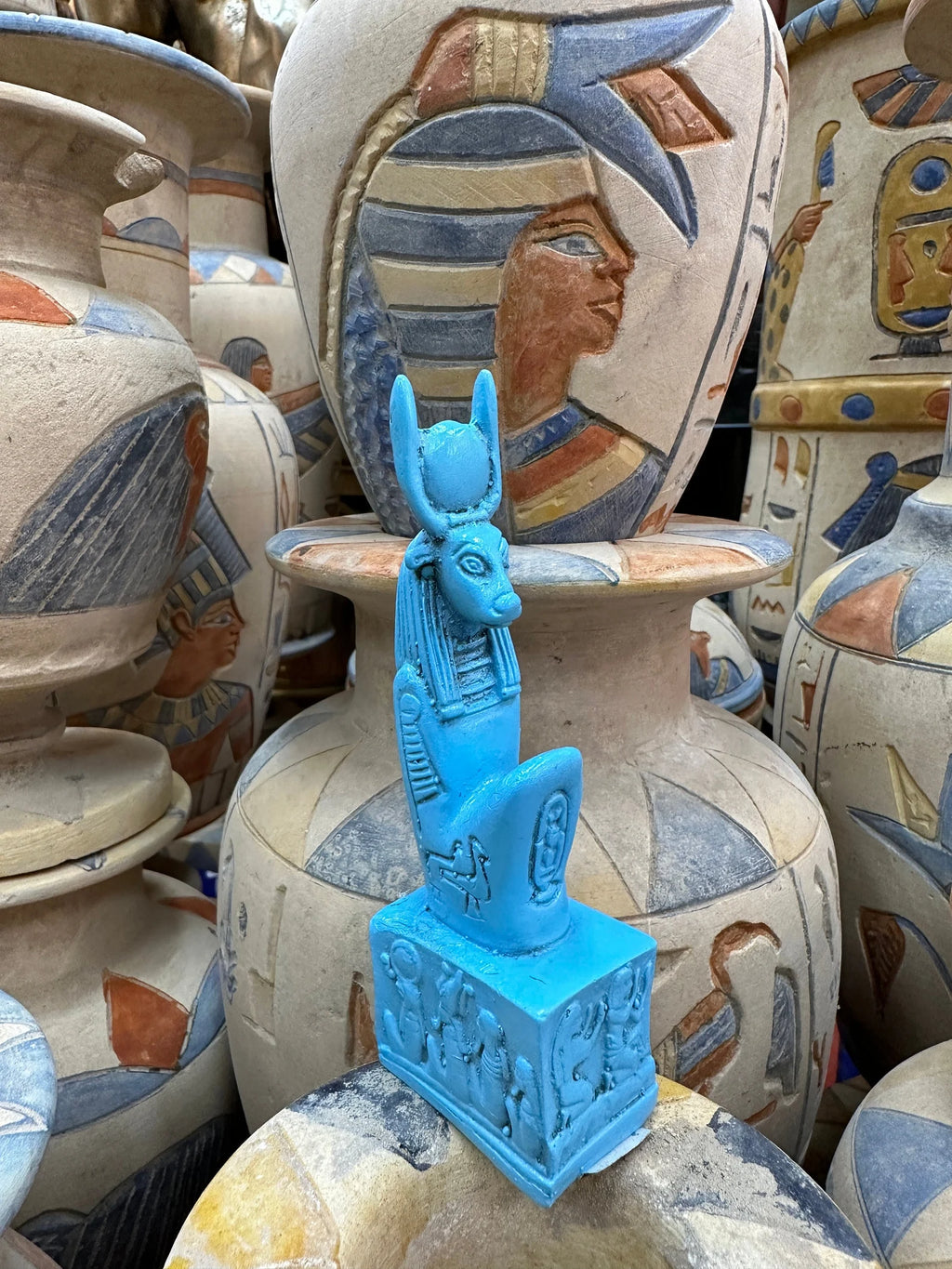 Hathor Statue - Handmade in Egypt