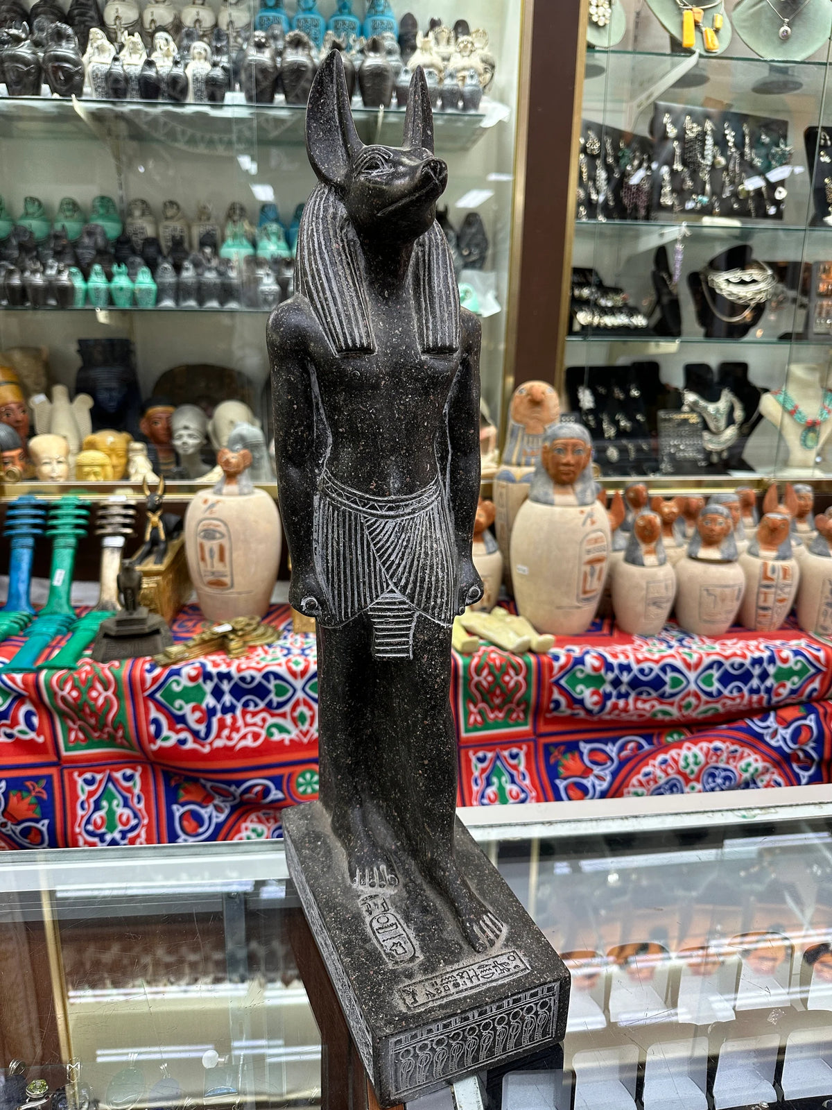 Anubis Statue - Handmade in Egypt