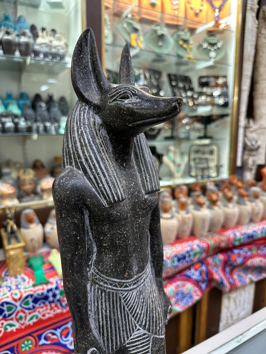 Anubis Statue - Handmade in Egypt