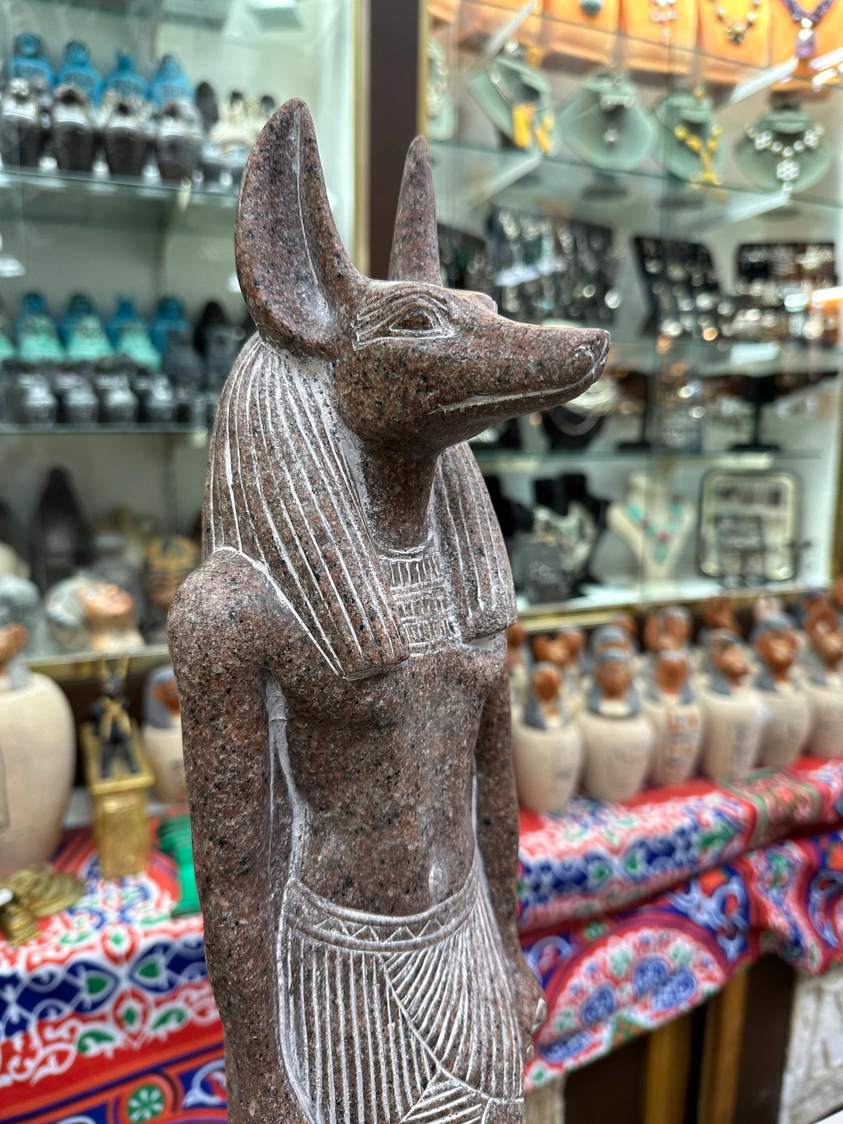 Anubis Statue - Handmade in Egypt
