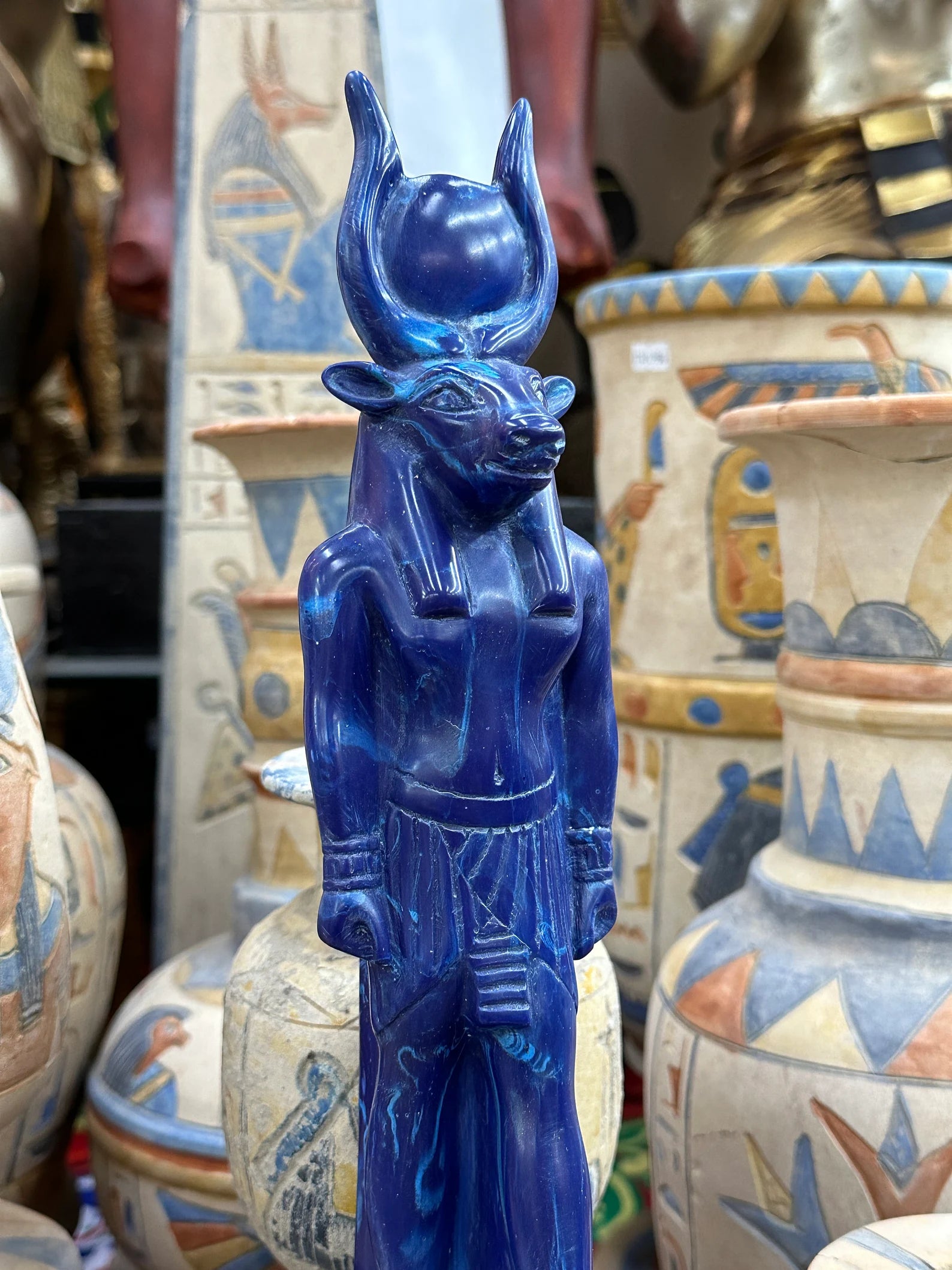 Hathor Statue - Handmade in Egypt