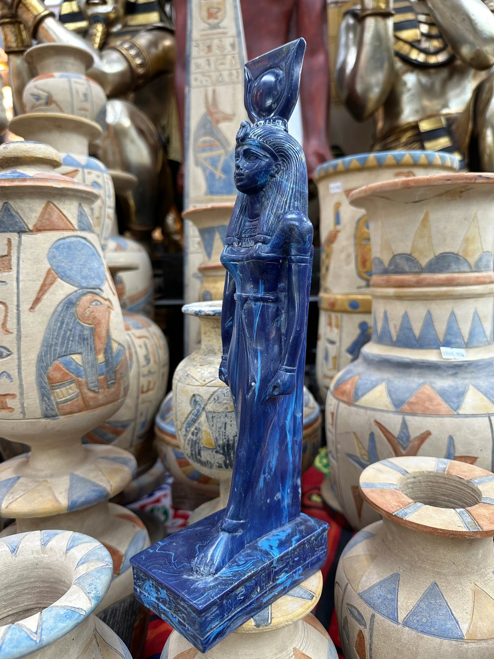 Isis Statue - Handmade in Egypt