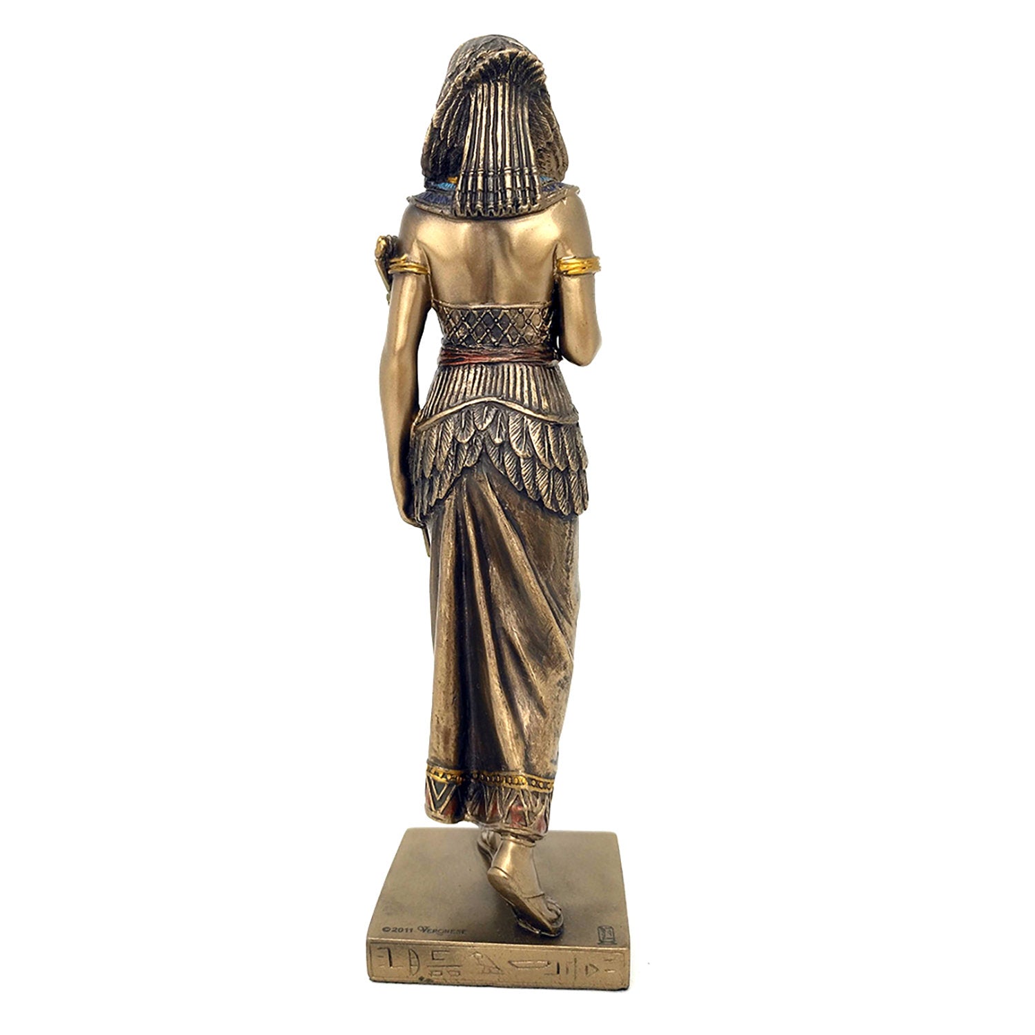 Egyptian Queen Holding Anubis Statue