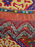 Egyptian Style Belly Dance Hip Scarf - Red Shiny Fabric Coin Belt for Belly Dancing - Perfect for Beginning Belly Dancing!