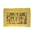 Goddesses Isis and Hathor, Gods Anubis and Horus & Pharaoh Ramses II with Queen Nefertari Papyrus - 40x60cm