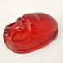 Ruby Red Translucent Scarab Beetle