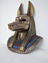 Life Size Anubis Wall Mask - Bold Ancient Egyptian God Anubis Wall Mask with Hand-painted detail