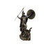 Large Athena with Owl, Spear & Medusa Shield Statue