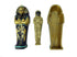 King Tutankamun Sarcophagus With Mummy Box Cast Resin Replica  - 3 Pieces!