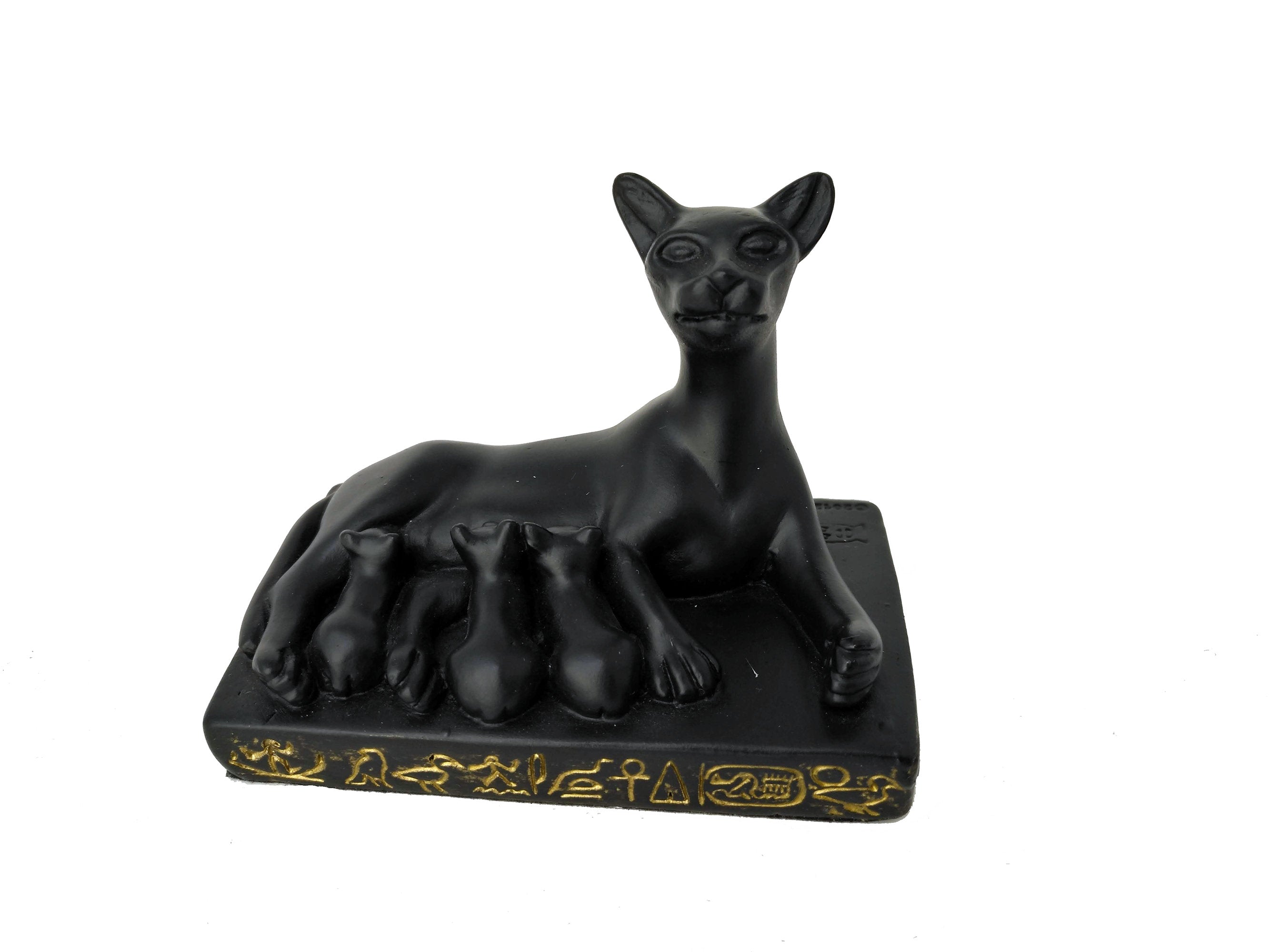 Mother Bastet Nursing Statue