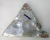 Nefertiti Pyramid - Ancient Egyptian Queen Nefertiti on Ceramic Pyramid Plaque - With Stand