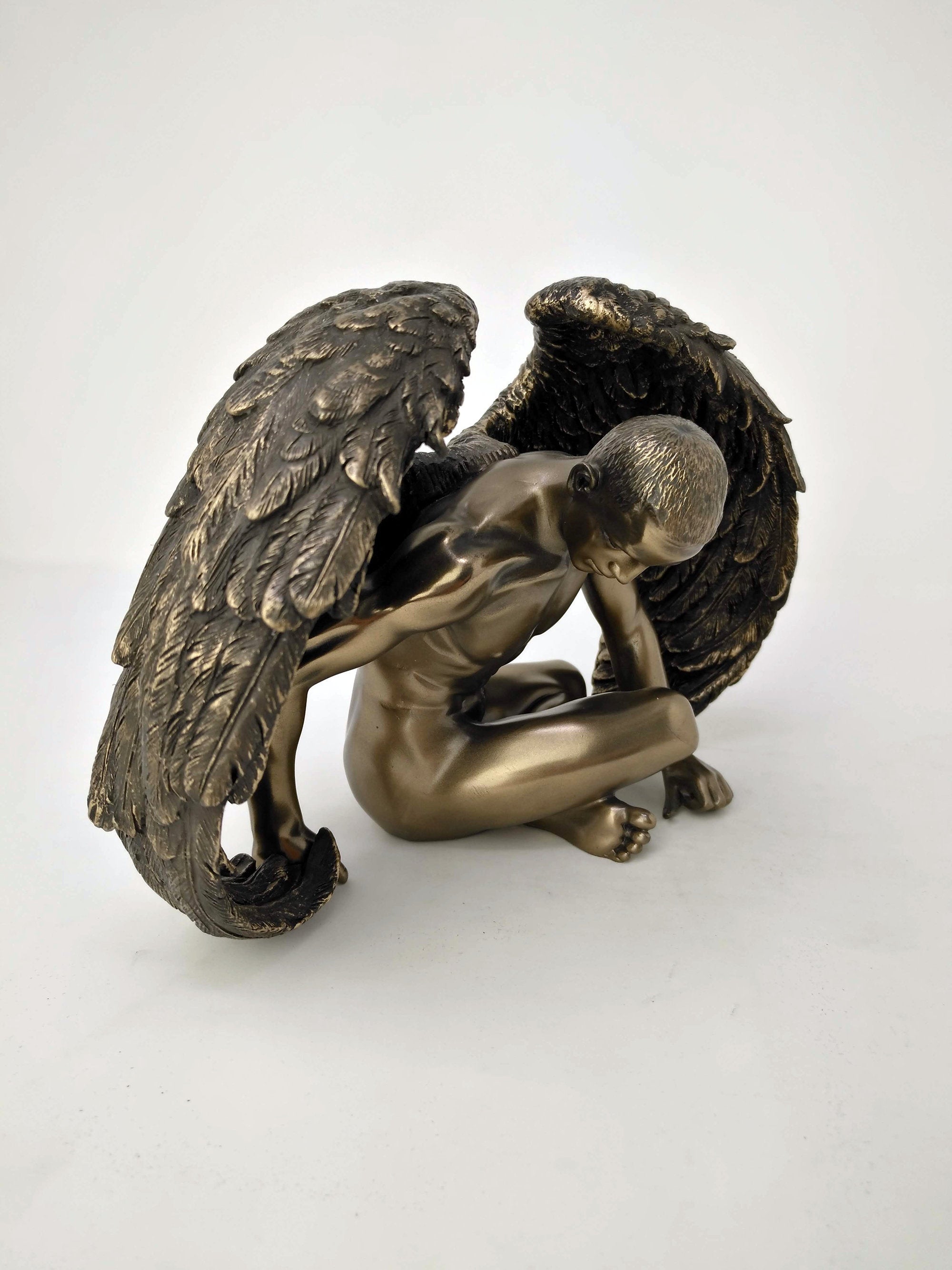 Winged Male Angel Statue