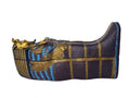 Hand-Painted Egyptian Sarcophagus Box with Mummy - 39 cm