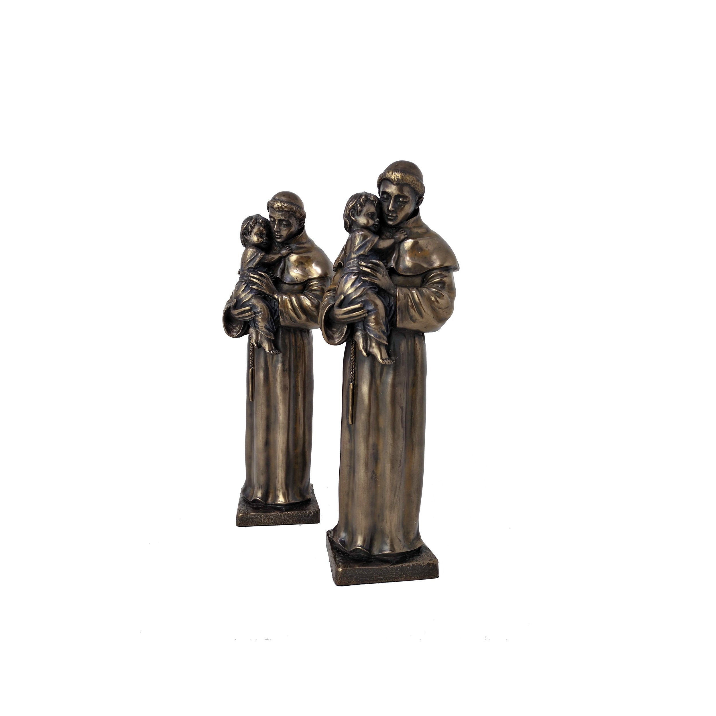 St. Anthony/Anthony of Padua Statue - Patron Saint of Lost Items