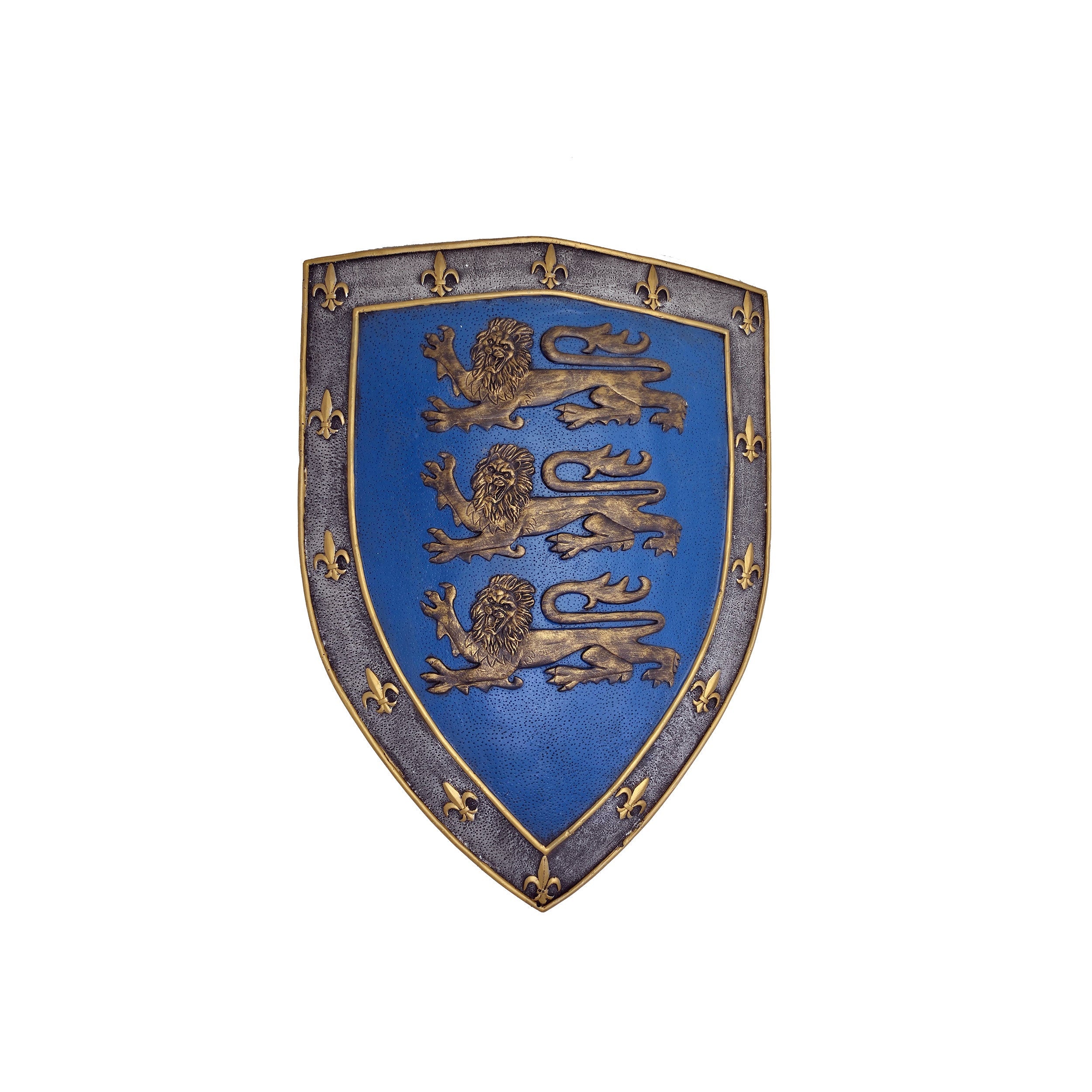 Large Three Lions Sigil Shield Wall Hanging