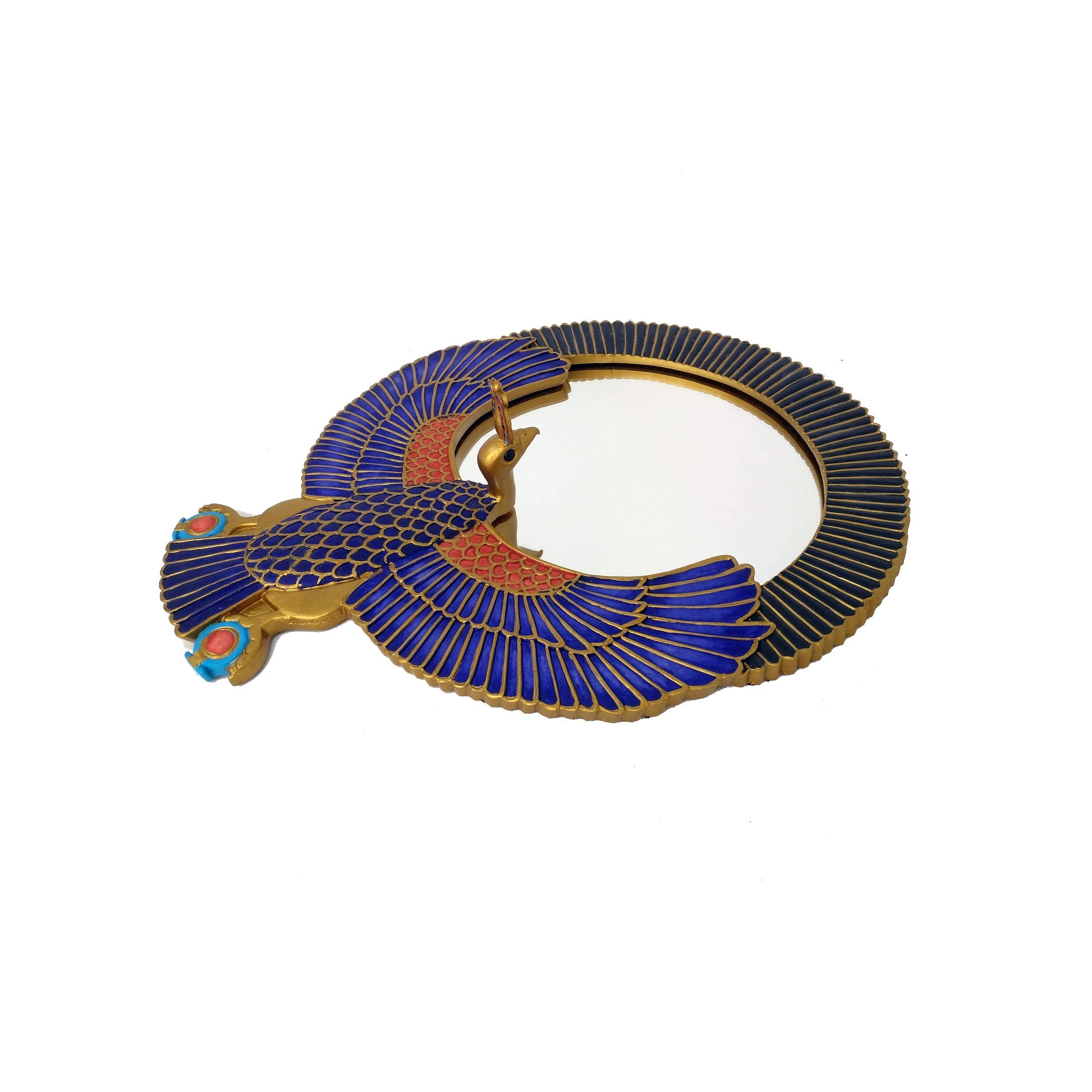 Egyptian Goddess Nekhbet Mirror Tray