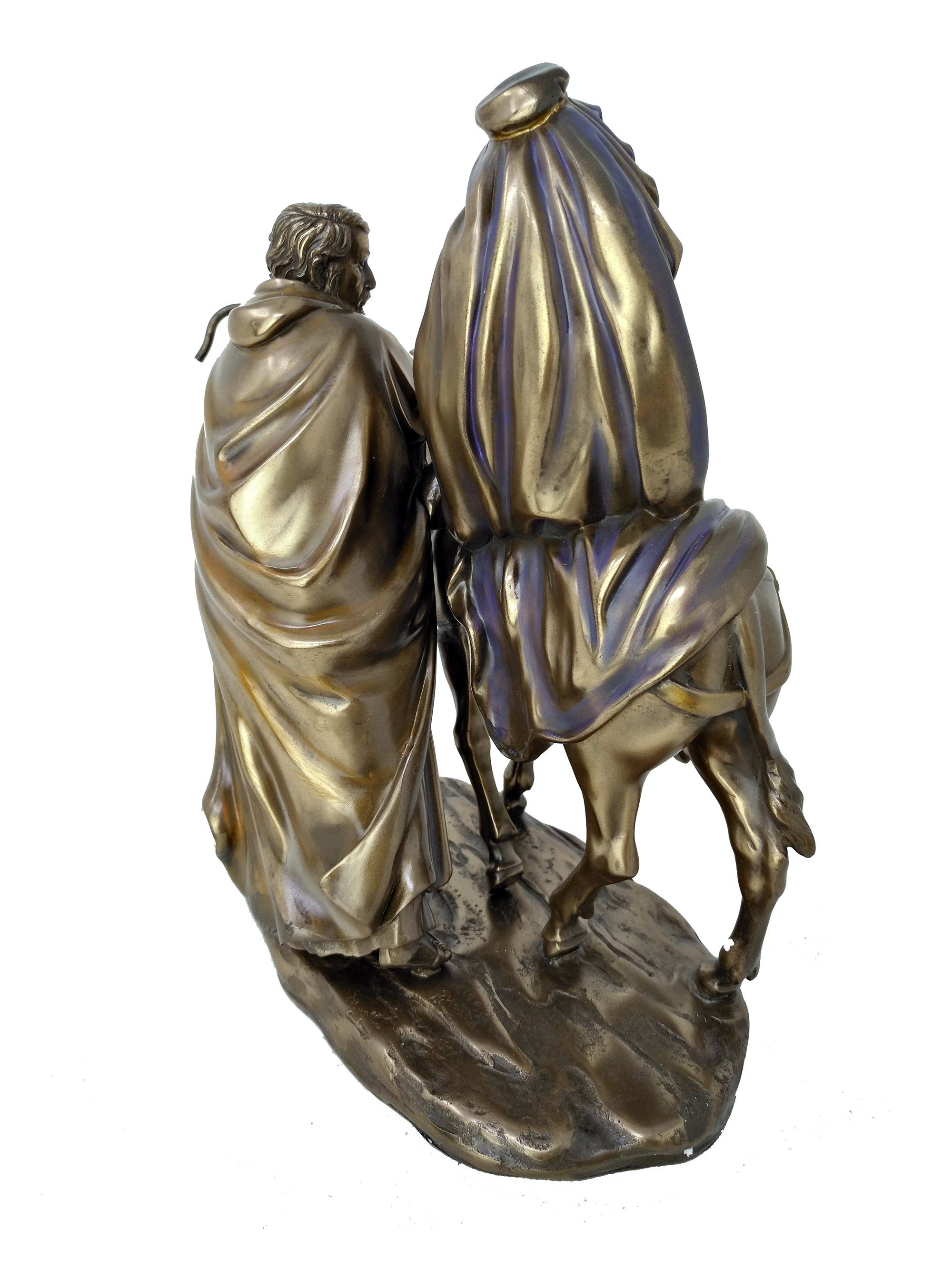 Holy Family Flight Into Egypt Statue