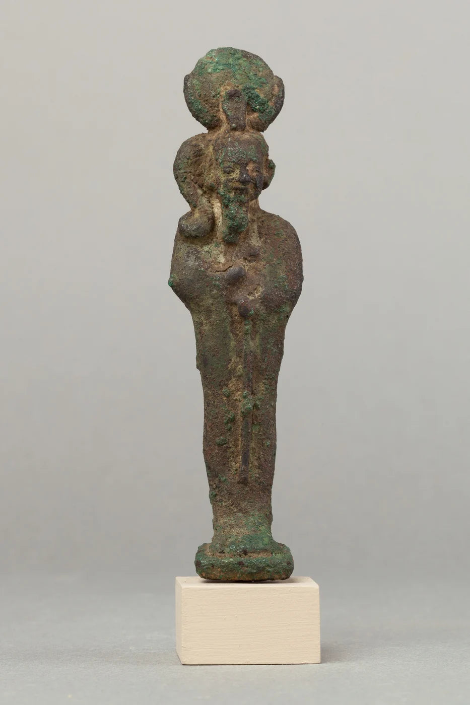 Khonsu; cupreous metal.